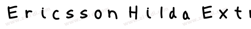 Ericsson Hilda Extra字体转换